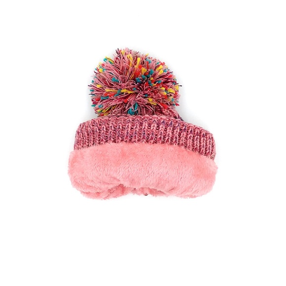 Women Knit Beanie Hat with Neck Warmer & Mask - Picture 3 of 4